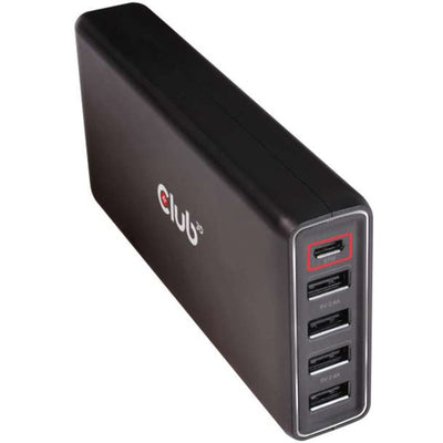 Club 3D USB Type A et C Charger, 5 ports jusqu'à 111W