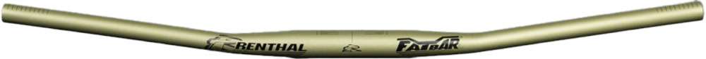 Guidon Renthal v3 fatbar lite zéro hauteur 780 mm
