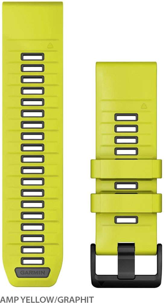 Garmin fenix 8x 7x 6x bracelet en silicone quickfit™ 26 mm