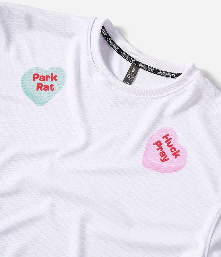 Loose riders candy hearts - maillot manches longues femme