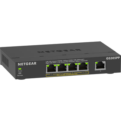 NetGear 5 ports Gigabit Ethernet Poe + commutateur non géré (GS3