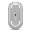 Souris Bluetooth silencieuse Lenovo 350 (gris clair, 2 400 DPI, Bluetooth® 5.3)
