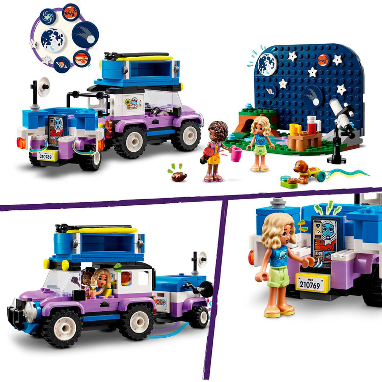LEGO LEGO Friends 42603 Véhicule de camping astronomique