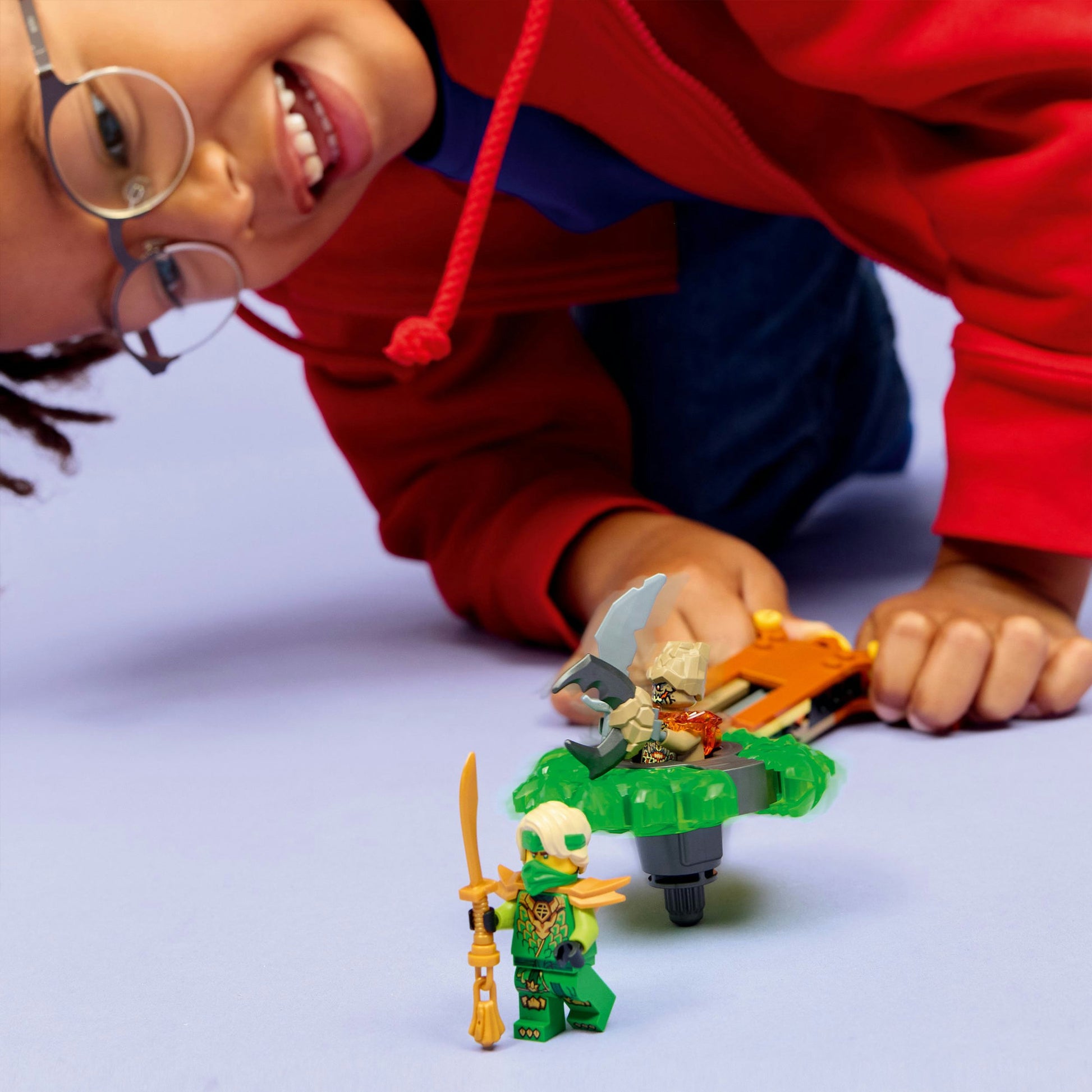 Lego Ninjago 71850 Lloyd contre la terre échantillon dans spinner | 2 pièces