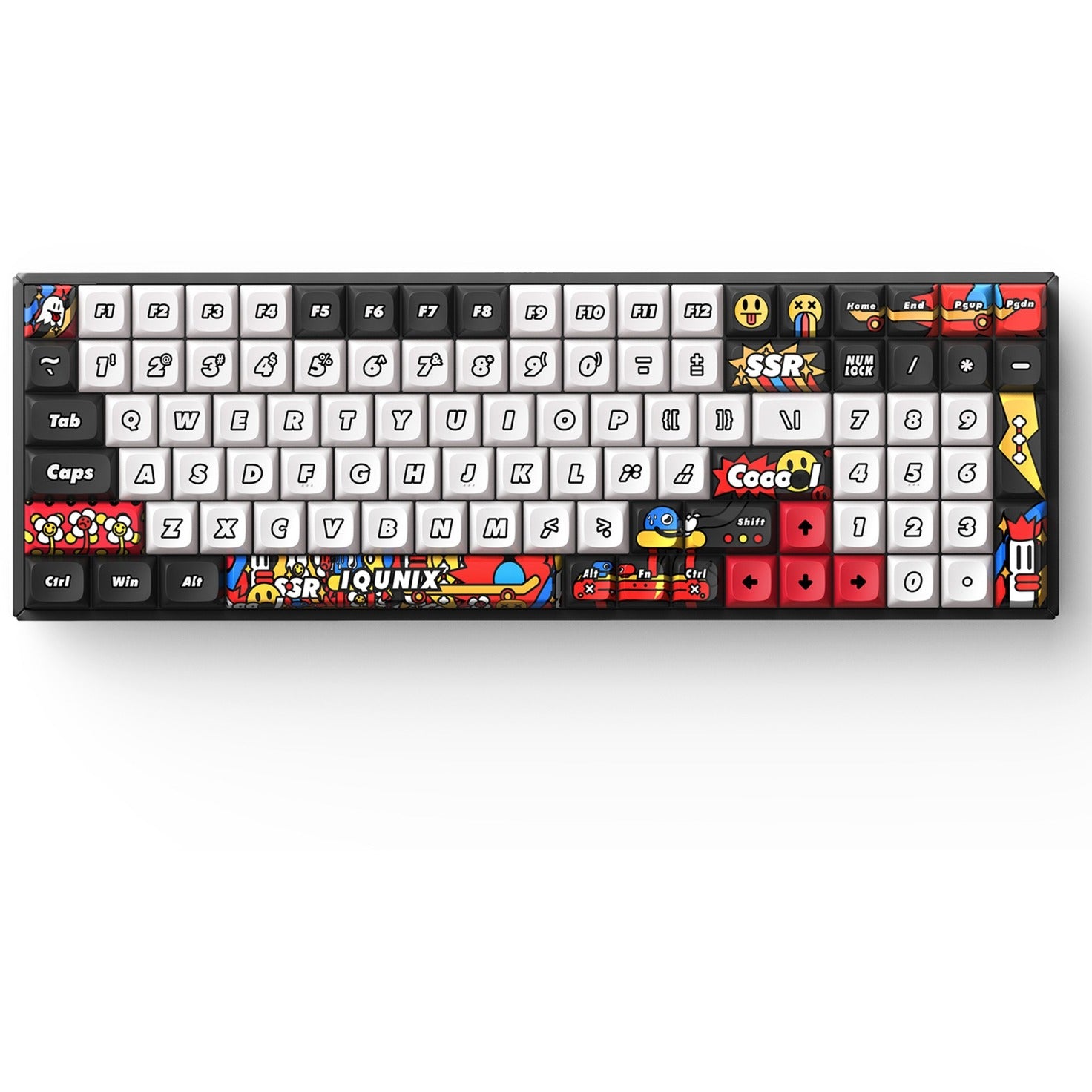IQUnix F97 Graffiti Diary Wireless Mechanical Clavier