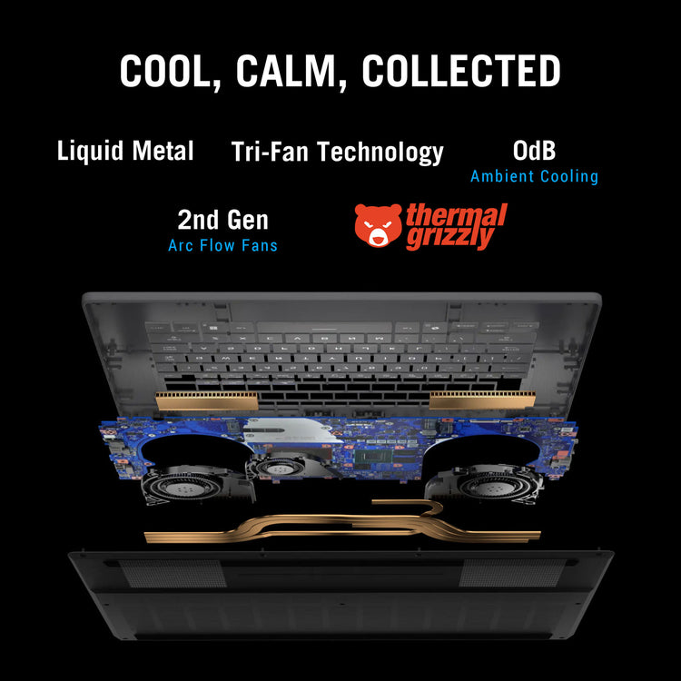 Asus rog zephyrus g16 gu605cp-qr103w 16 ordinateur portable de jeu (gris | core ultra 9 285h | rtx 5070 | 32 go | SSD 2 to)
