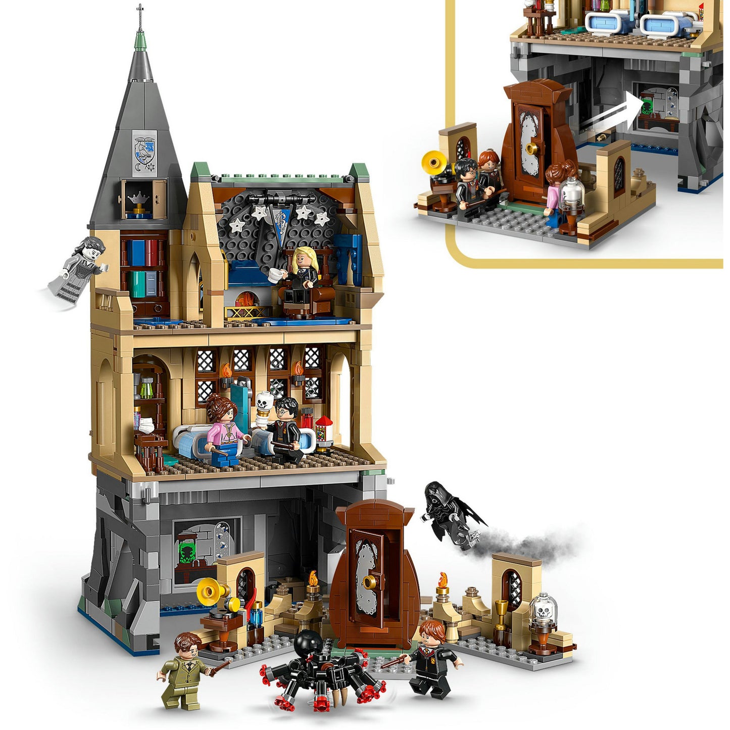 Lego Harry Potter - Château de Poudlard : Jouet de construction de l'infirmerie (76463)