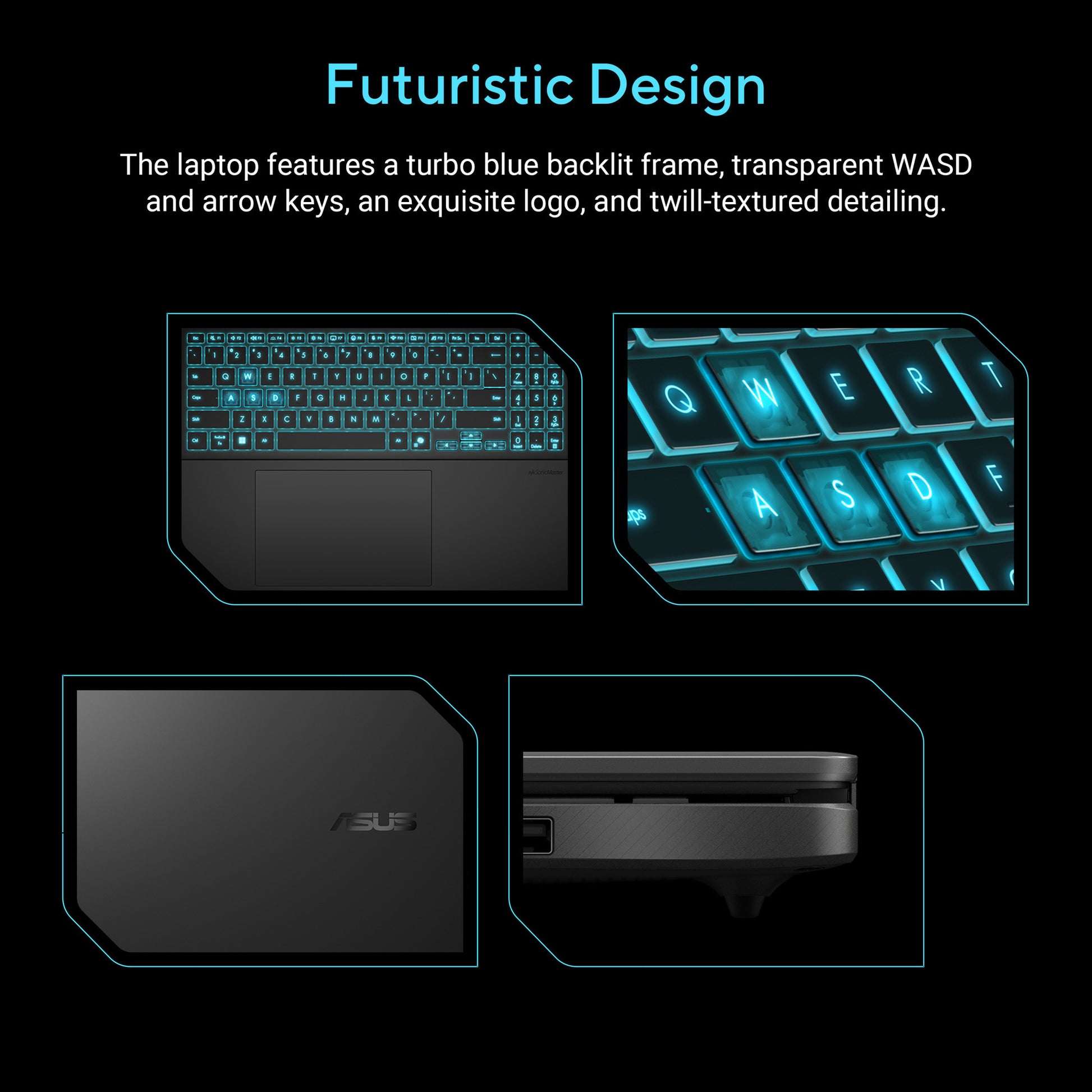 Ordinateur portable de jeu Asus v16 fx3607vp-rp003ws 16 (noir | core 7 240h | rtx 5070 | 16 go | SSD 1 to)
