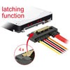 Dellock Sata 7 broches + molex 4 broches d'alimentation> Sata 22 broches