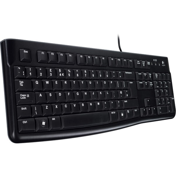Logitech Logitech K120 Style Business USB Clavier [USB, 104-Key, Numpad, durable, noir]