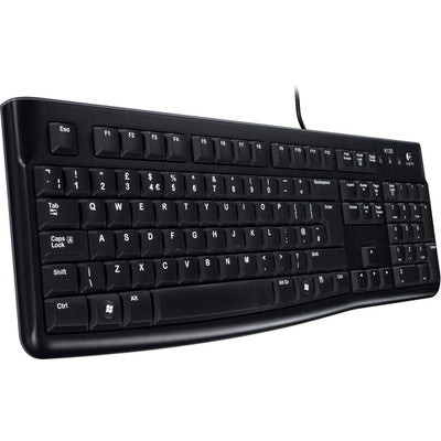 Logitech Logitech K120 Style Business USB Clavier [USB, 104-Key, Numpad, durable, noir]
