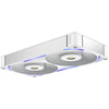 Ventilateurs de boîtier Nzxt f240x rgb (blanc, 2 pièces, 240 x 120 x 30 mm, pwm)