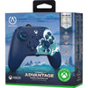 Manette Powera Advantage avec câble pour Xbox Series X|s - Water Wave (bleu azur, Xbox Series X|s, Xbox One, PC)