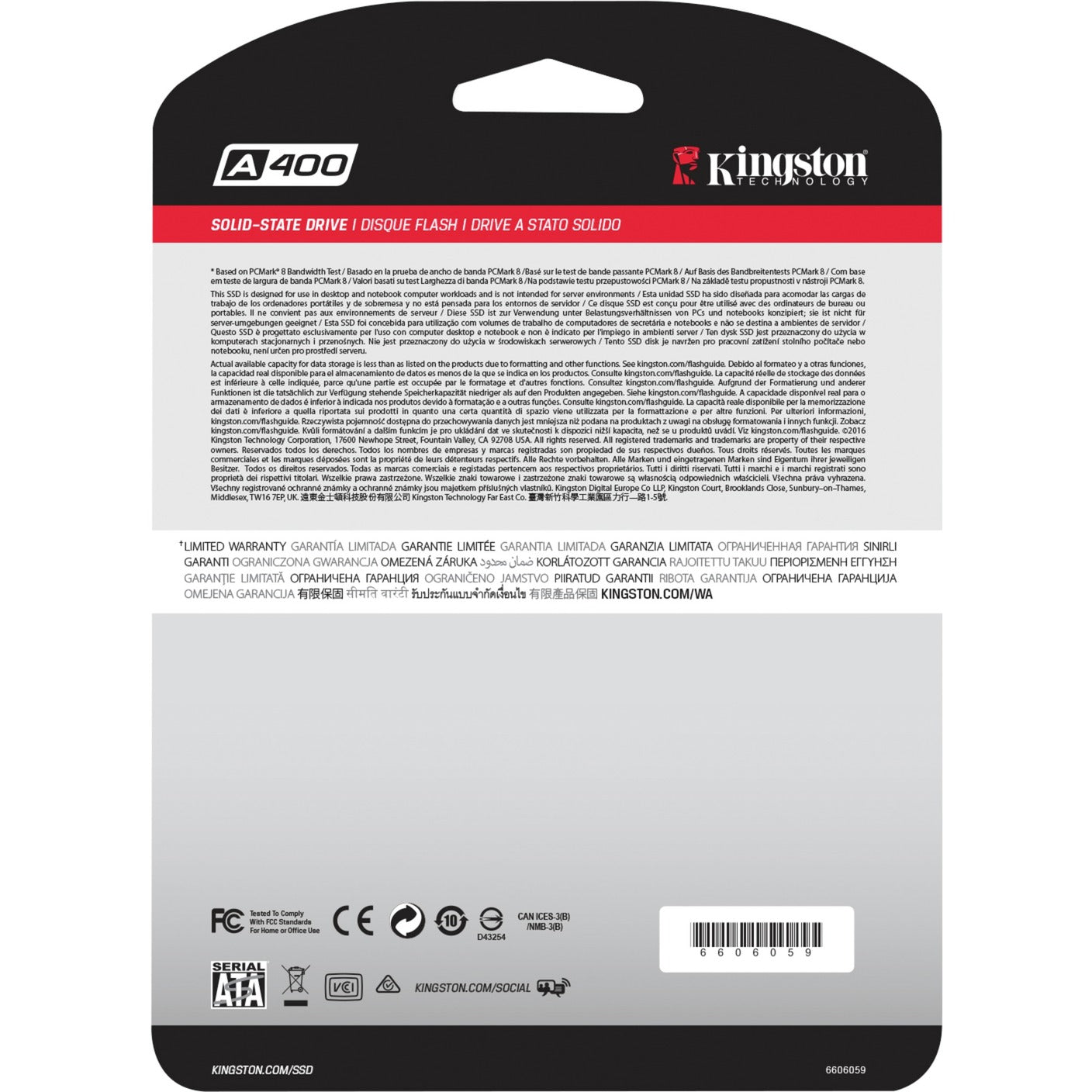 Kingston Kingston SA400S37 240G A400 SSD, 2,5 pouces, 240 Go, SATA3, 500 Mo, 350 Mo, 0,279w, noir