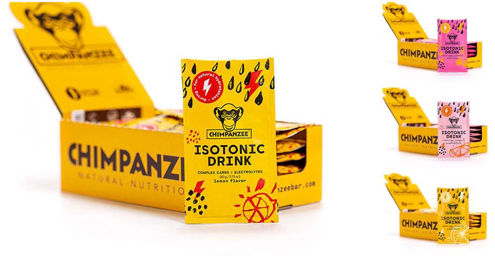 Boisson énergisante Chimpanzé vegan boîte 25x30g