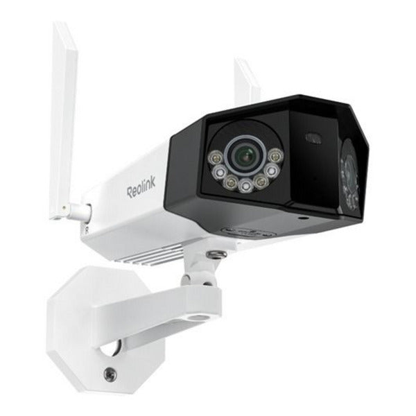 Reolink w750, caméra 16mp wifi 6 double bande double objectif (blanc, vue panoramique 180°)