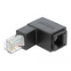 Adaptateur Dellock RJ-45 Cat.6 Plugle> Prise, 90 °