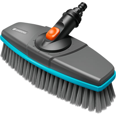 Gardena CleanSystem en acier avec pinceau doux pour plus grand,