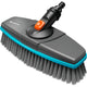 Gardena CleanSystem en acier avec pinceau doux pour plus grand,
