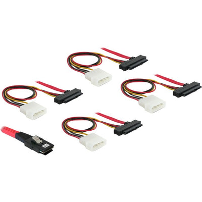 Dellock Mini SAS 36-PIN> 4X SAS 29-PIN