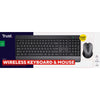 Trust Trezo Comfort Wireless Keyboards MUISSET