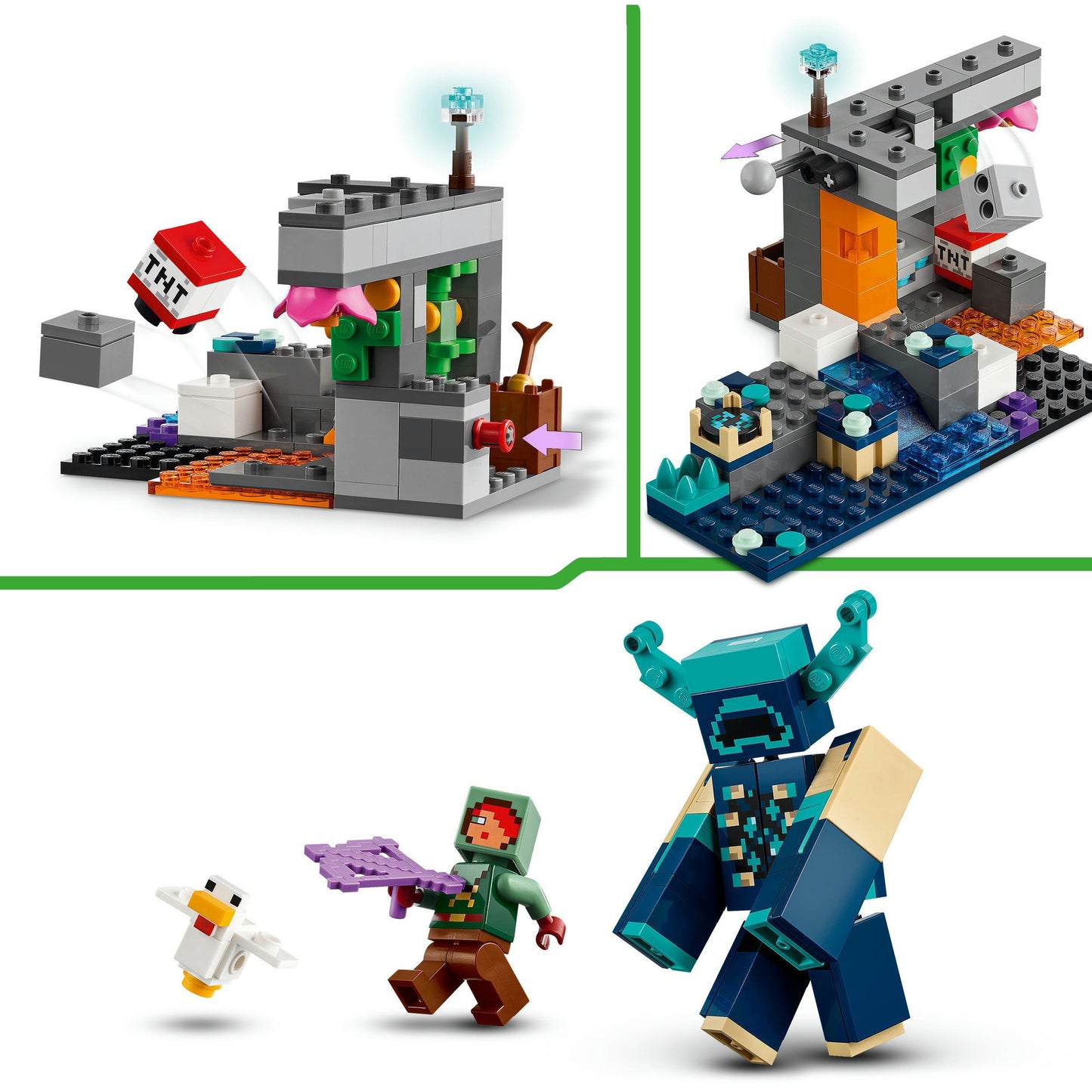 LEGO 21274 Minecraft Rencontre avec le superviseur