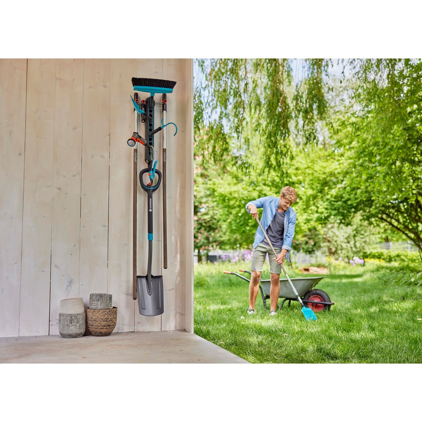 Rack d'outils de combisystèmes Gardena Flex