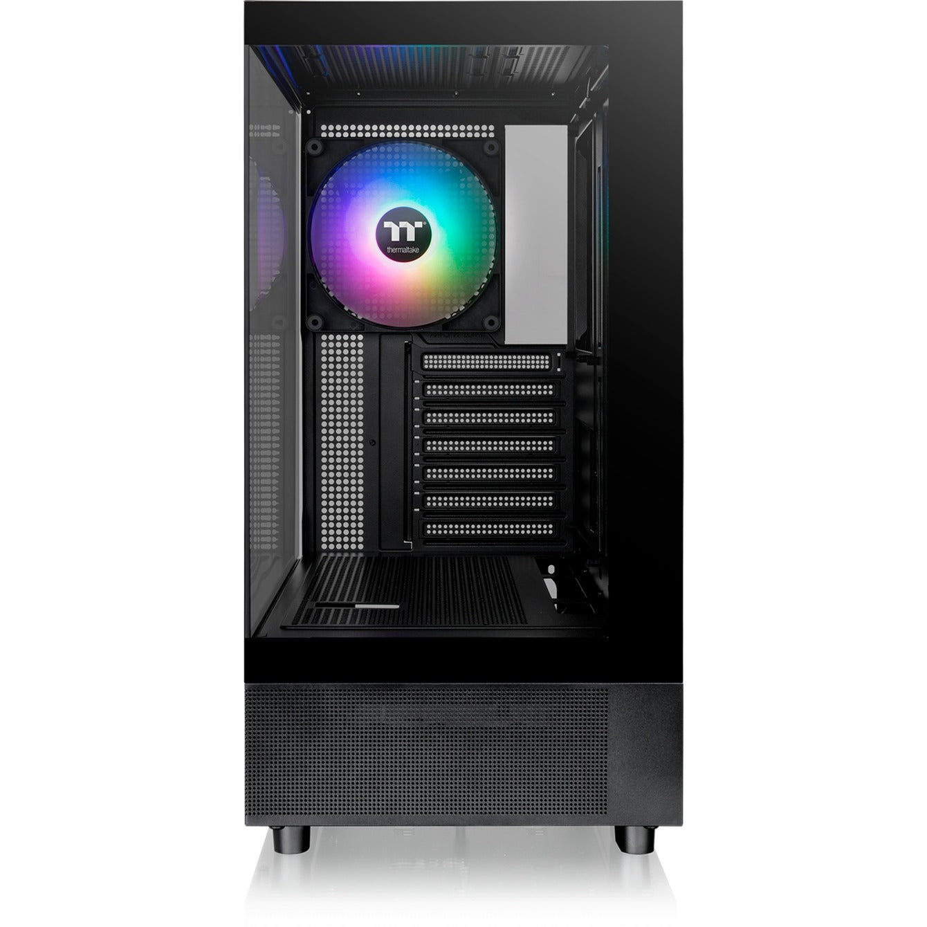 Boîtier tour midi Thermaltake view 270 tg argb (noir | 2x usb-a | 1x usb-c | rgb | verre trempé)