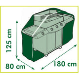 Nature Couverture de protection de la nature pour les barbecues au gaz 180x125x80 cm - afbeelding 3