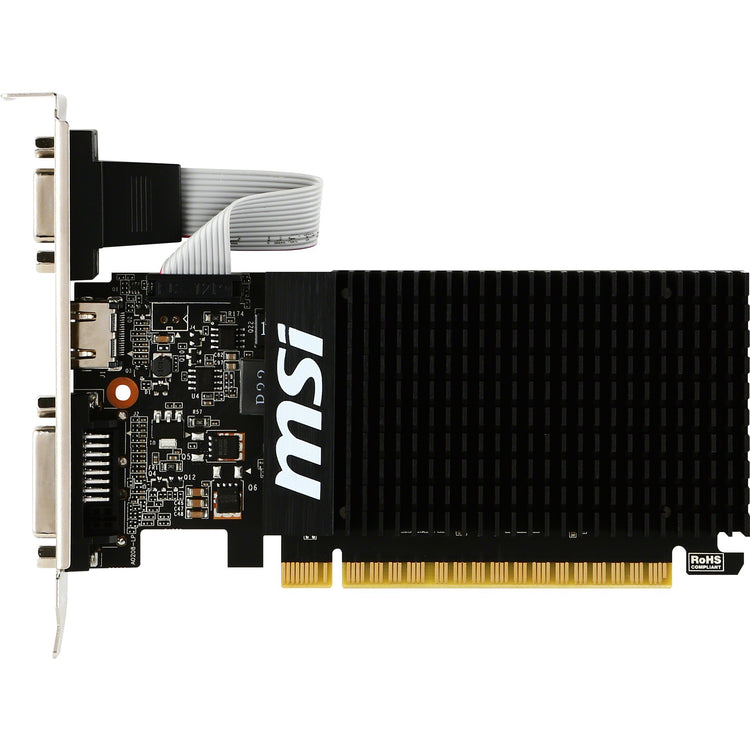 Carte graphique MSI GT 710 2GD3H LP (VGA, DVI, HDMI, profil bas)