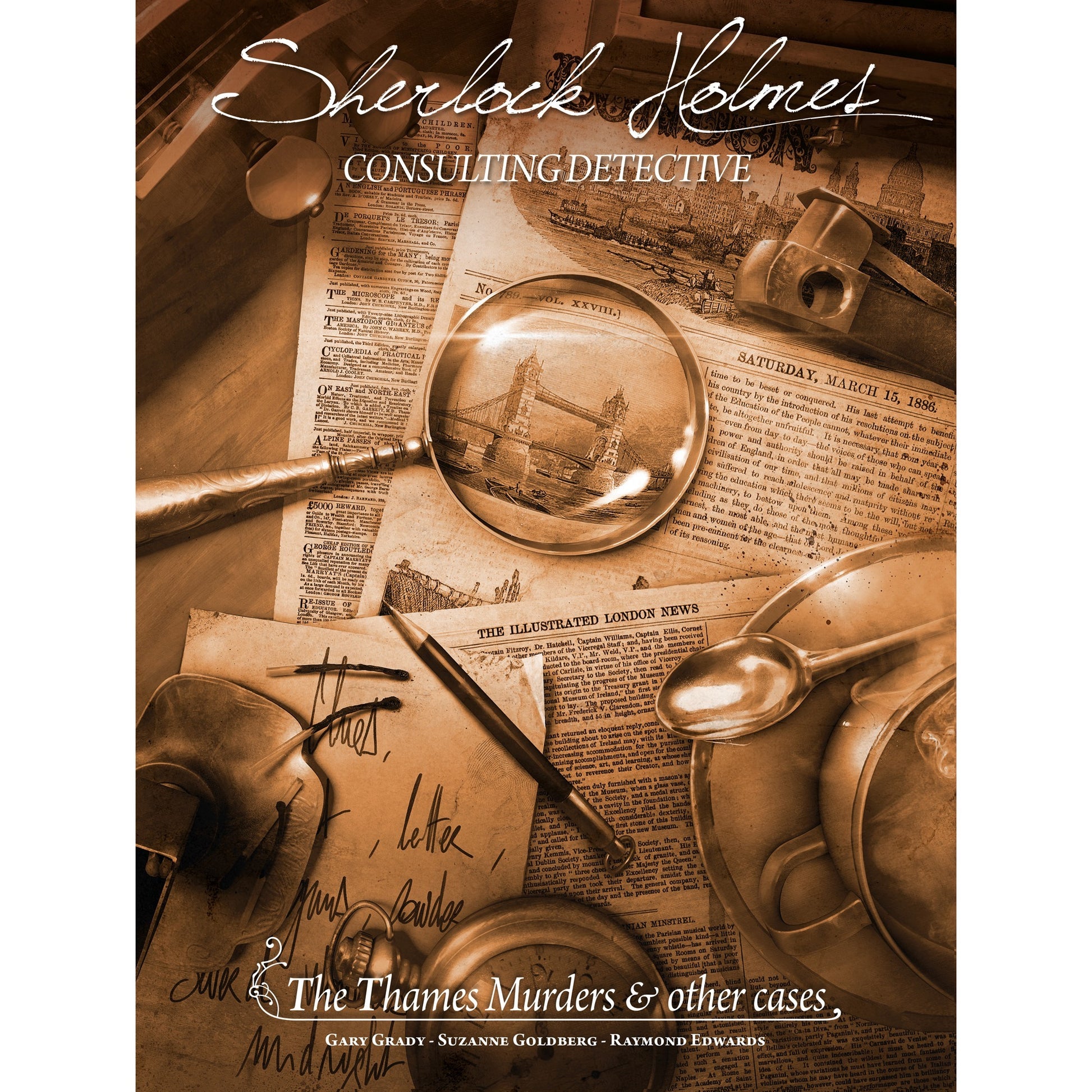 ASMODEE SHERLOCK HOLMES CONSULTANT DÉTECTION: La Tamise M