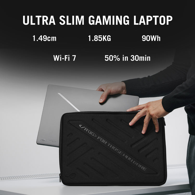 Asus rog zephyrus g16 gu605cp-qr103w 16 ordinateur portable de jeu (gris | core ultra 9 285h | rtx 5070 | 32 go | SSD 2 to)