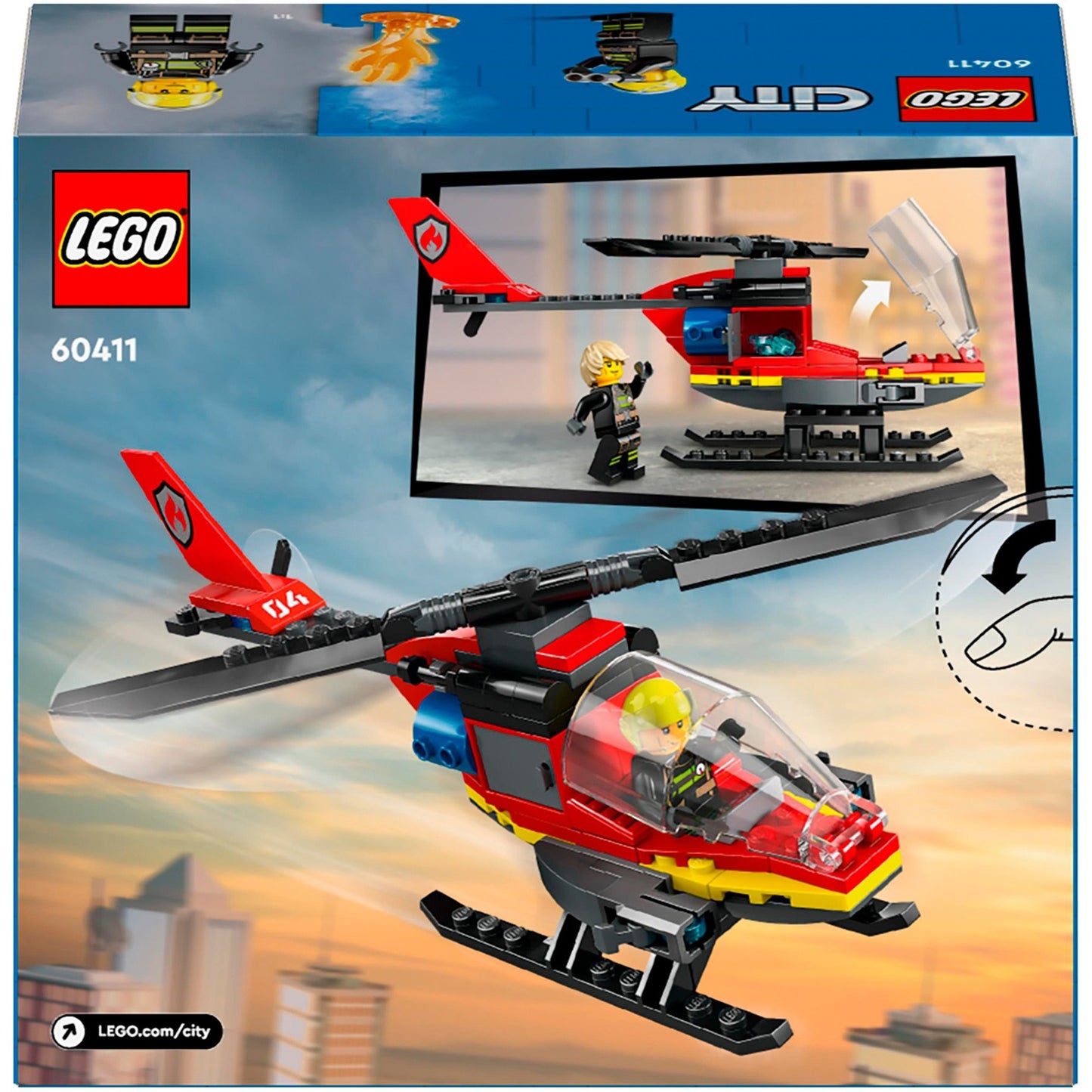 Lego Lego City 60411 Frasterhelikopter