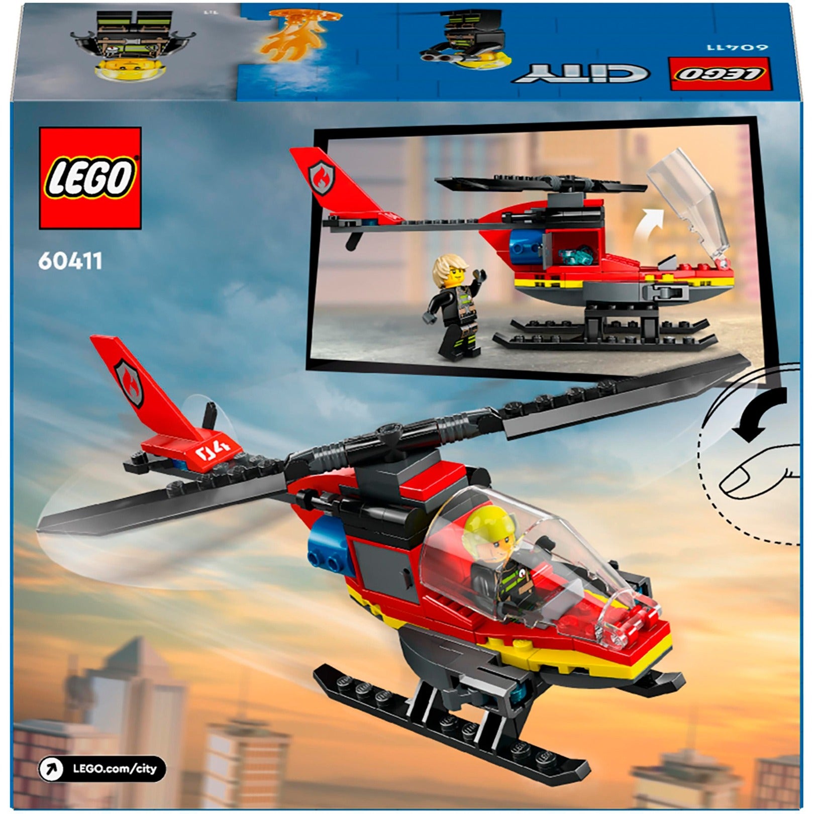 Lego Lego City 60411 Frasterhelikopter
