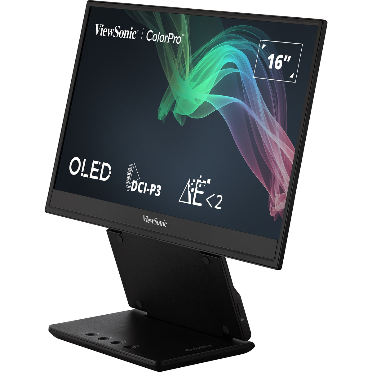 Moniteur Viewsonic vp16-oled 16 (noir (mat), 1x micro HDMI, USB-C, son)