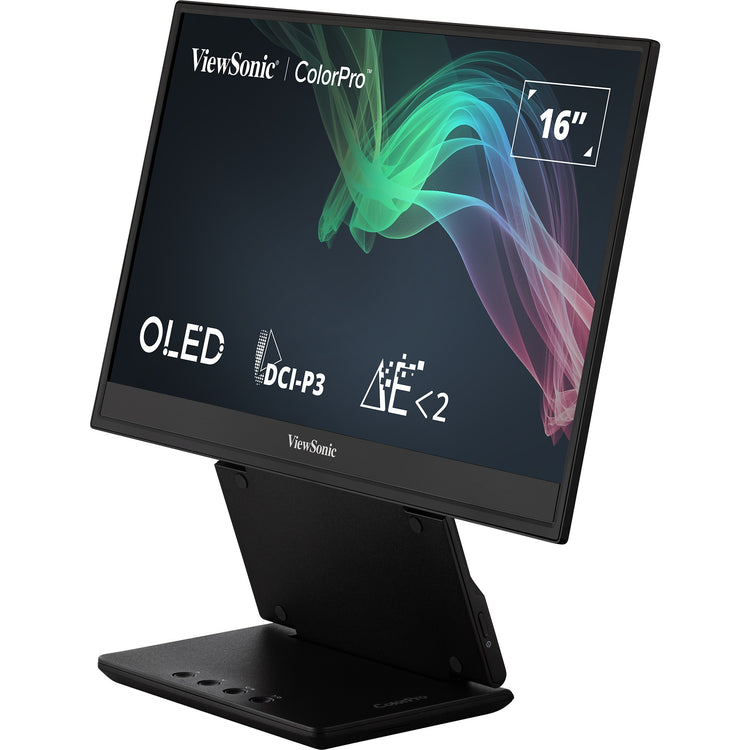 Moniteur Viewsonic vp16-oled 16 (noir (mat), 1x micro HDMI, USB-C, son)