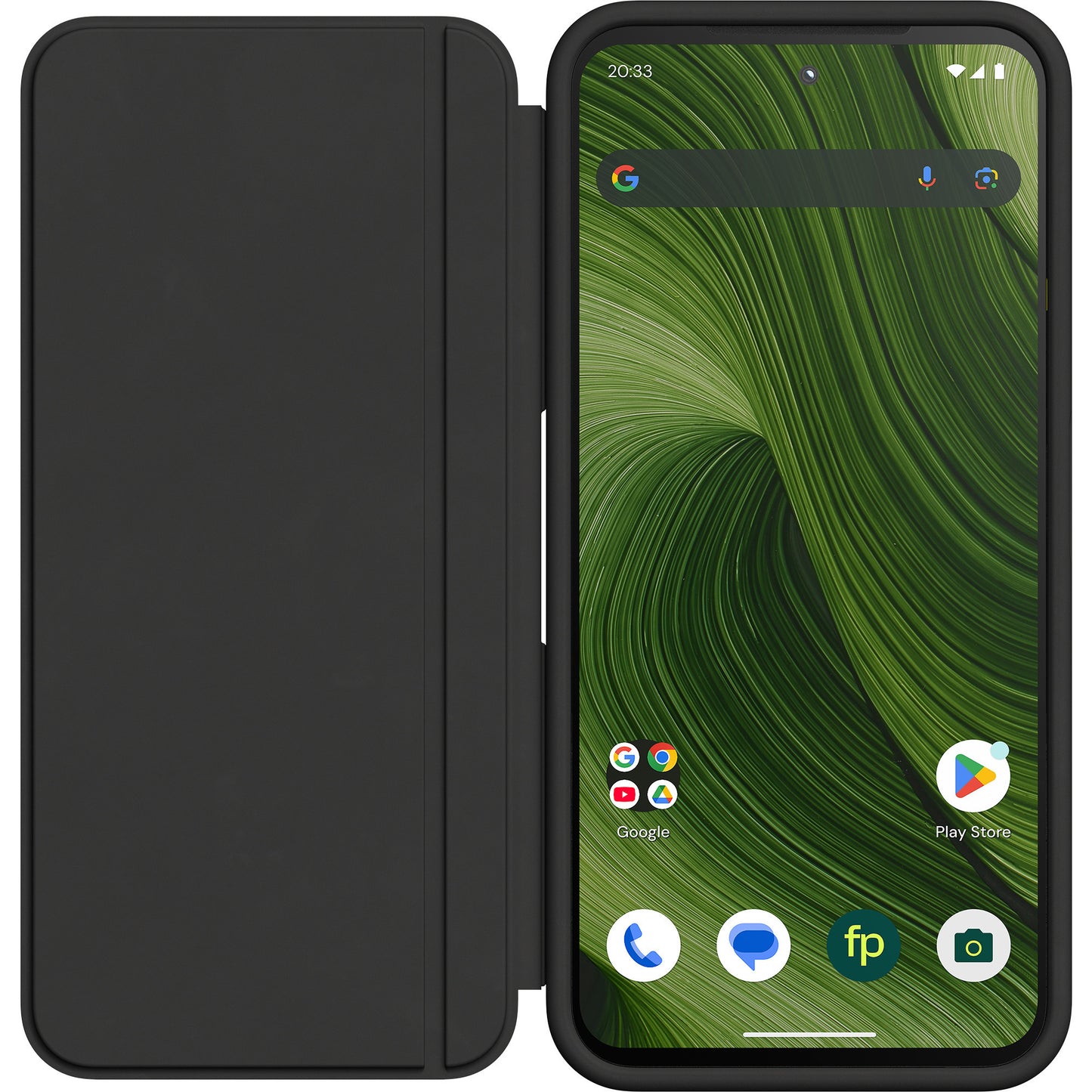 Étui à rabat pour Fairphone (gen. 6) (noir)