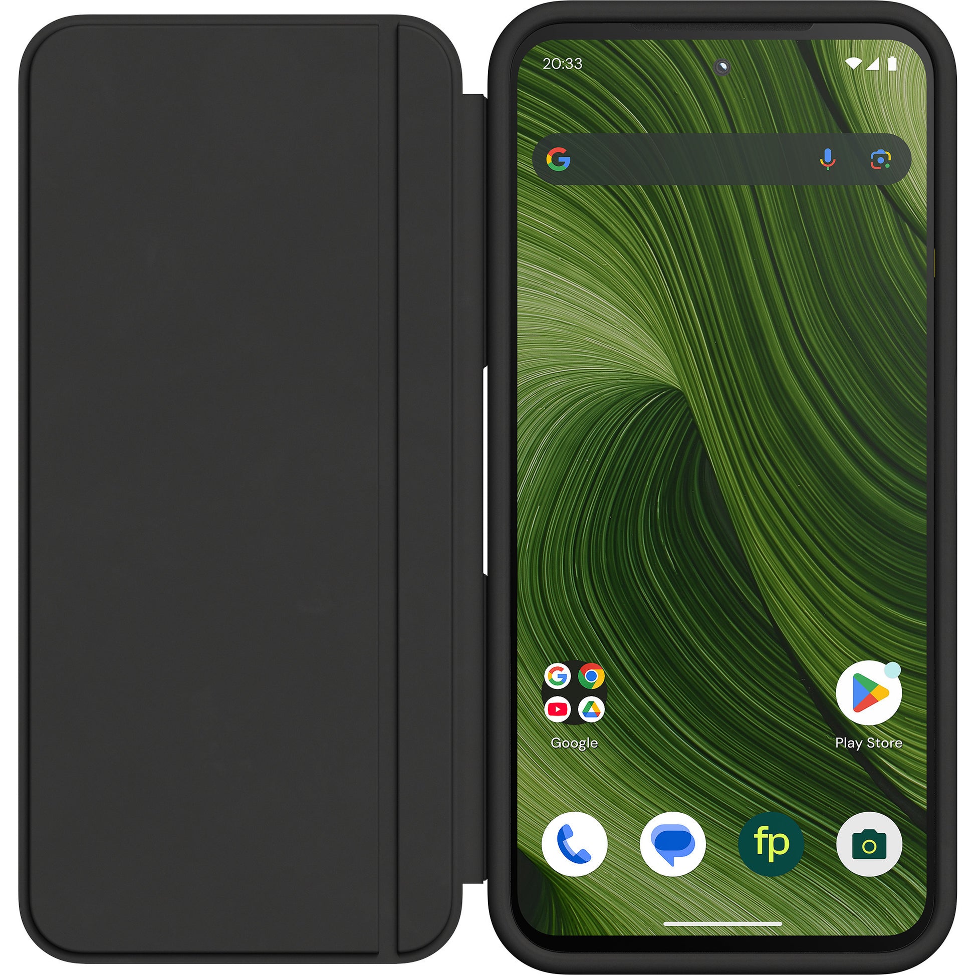 Étui à rabat pour Fairphone (gen. 6) (noir)
