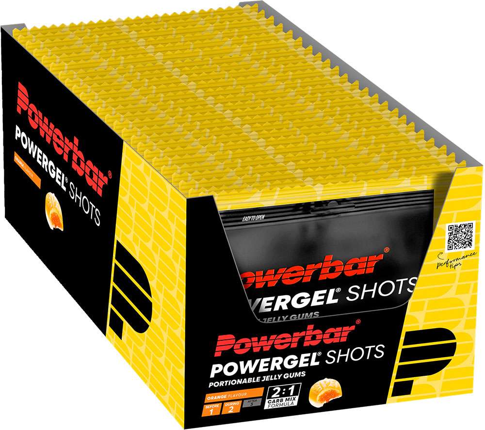 Boîte de 24 shots Powerbar Powergel