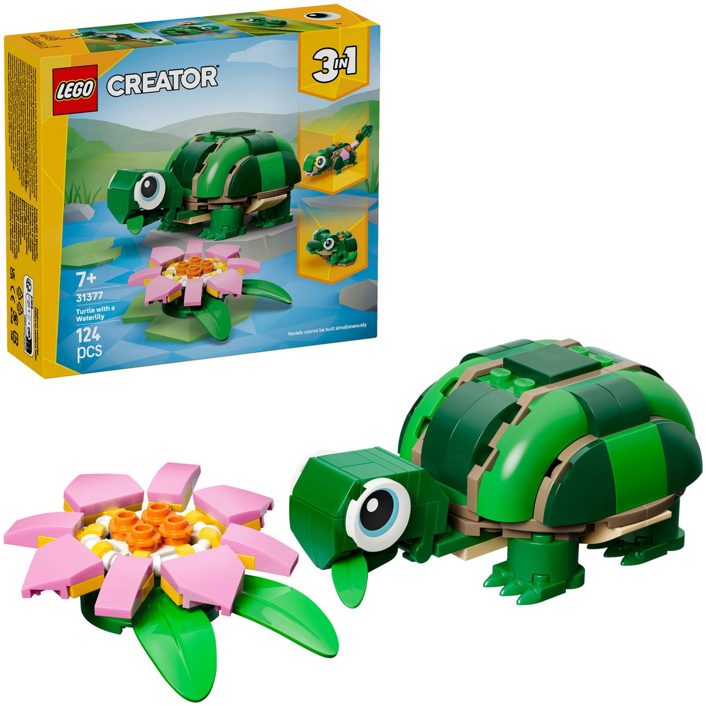 Lego Creator 31377 Tortue avec nénuphar | 2 pièces