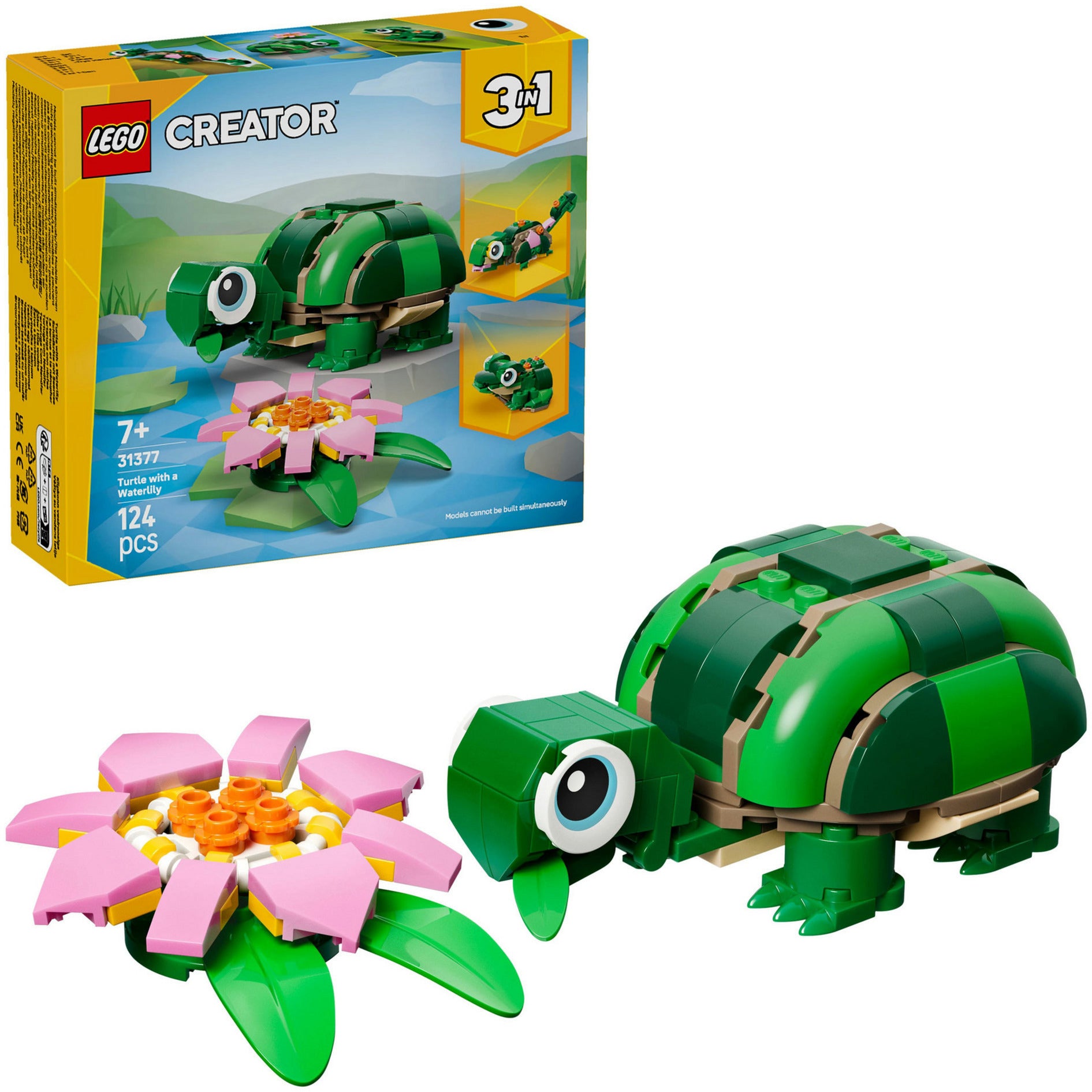 Lego Creator 31377 Tortue avec nénuphar | 2 pièces
