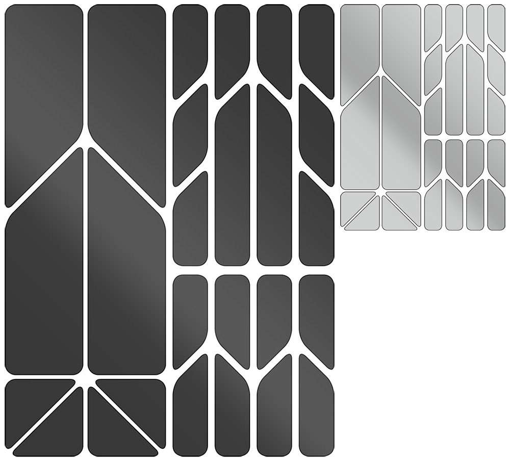Rie:sel design re:flex plus - jeu d'autocollants