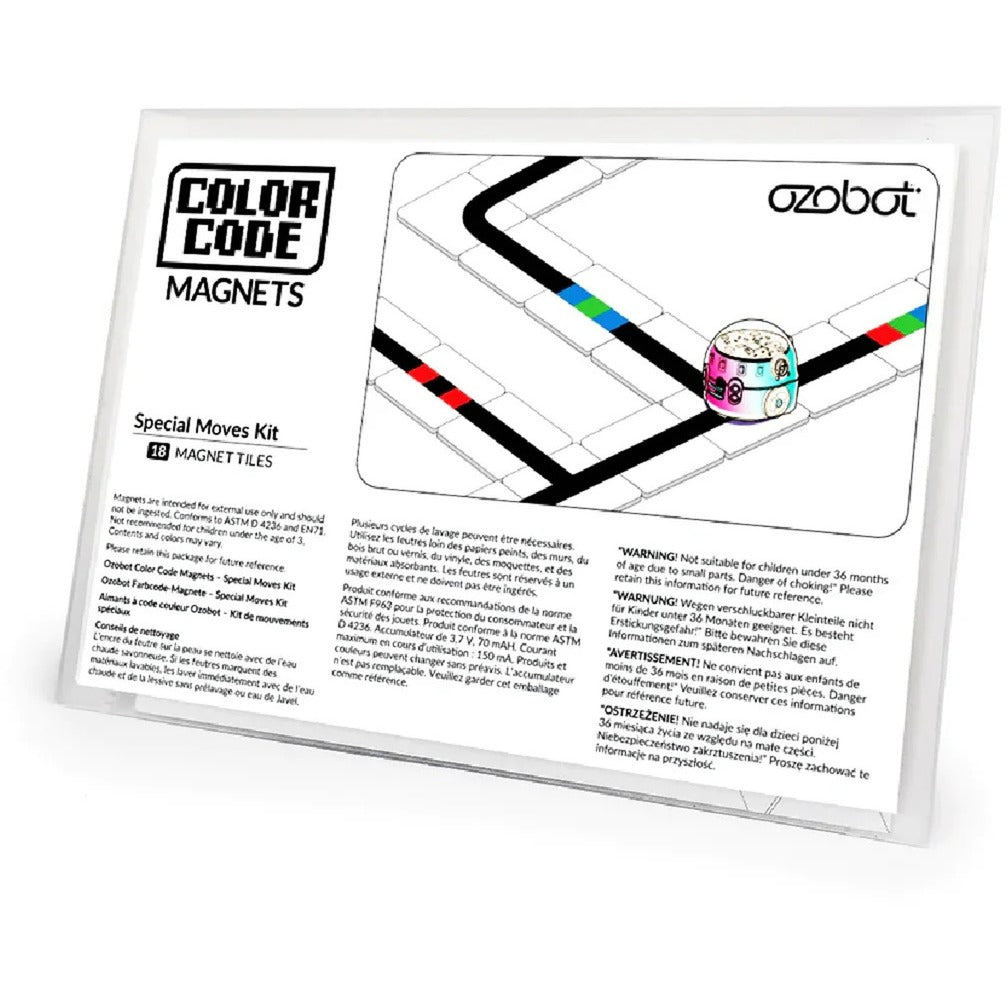 MAGNANTS DE CODE COLOR OZOBOT: ensemble de mouvements spéciaux
