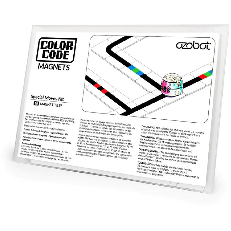 MAGNANTS DE CODE COLOR OZOBOT: ensemble de mouvements spéciaux