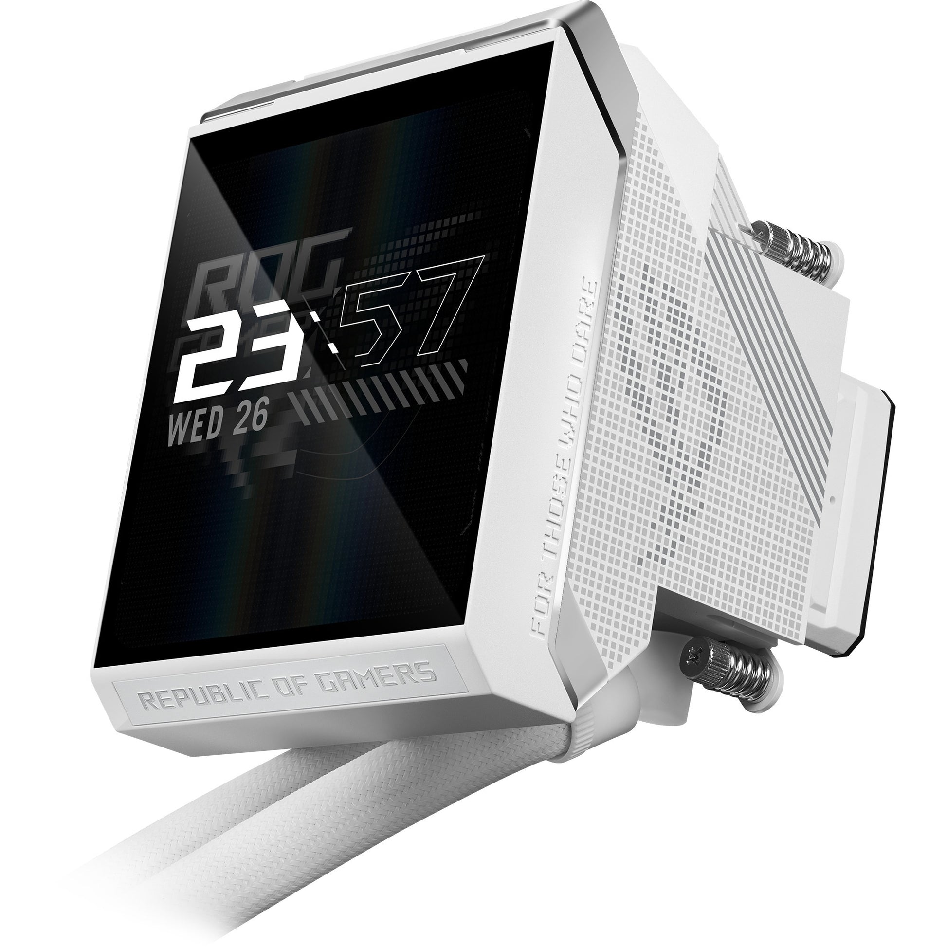 Refroidissement par eau LCD Asus ROG Strix LC IV 360 ARGB (blanc, PWM 4 broches)