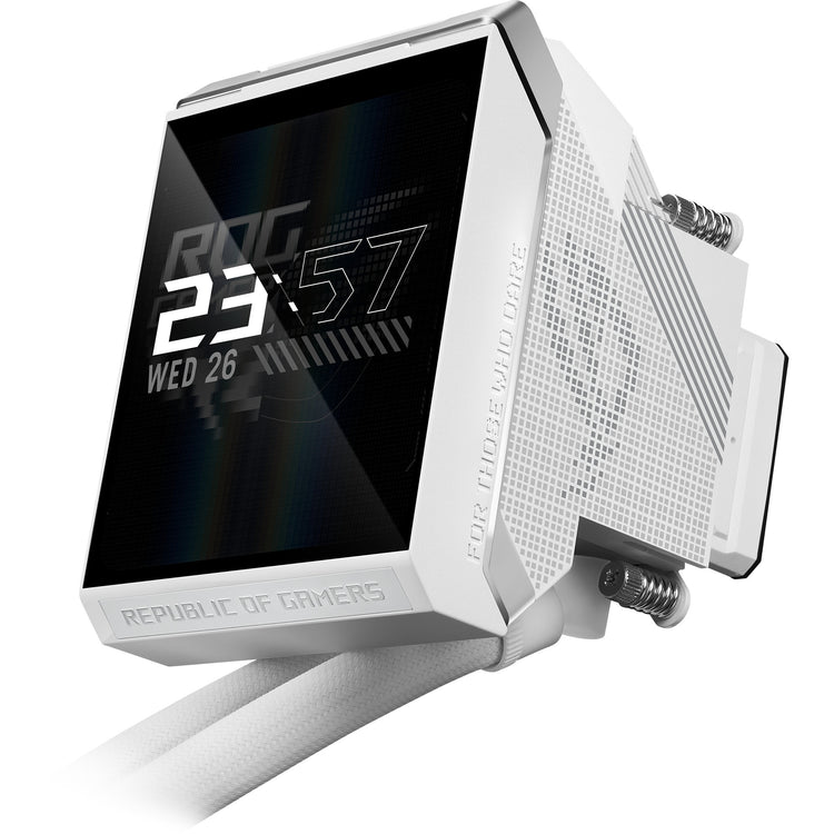 Refroidissement par eau LCD Asus ROG Strix LC IV 360 ARGB (blanc, PWM 4 broches)