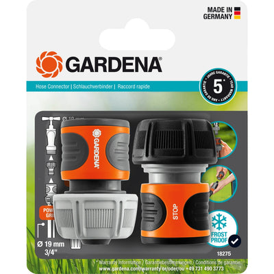Ensemble de connexion Gardena Hose 19 mm (3 4)