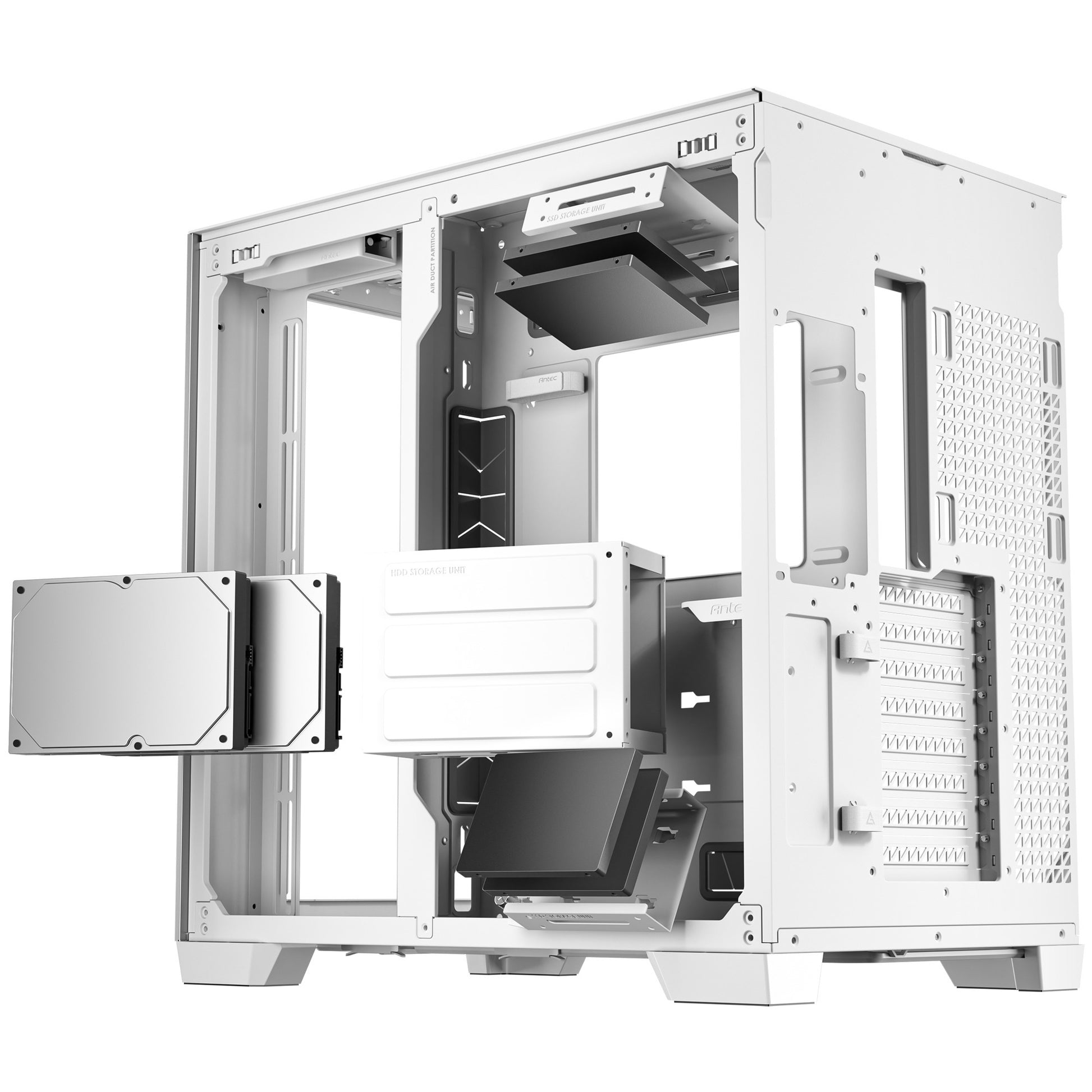 Antec C8 aluminium blanc