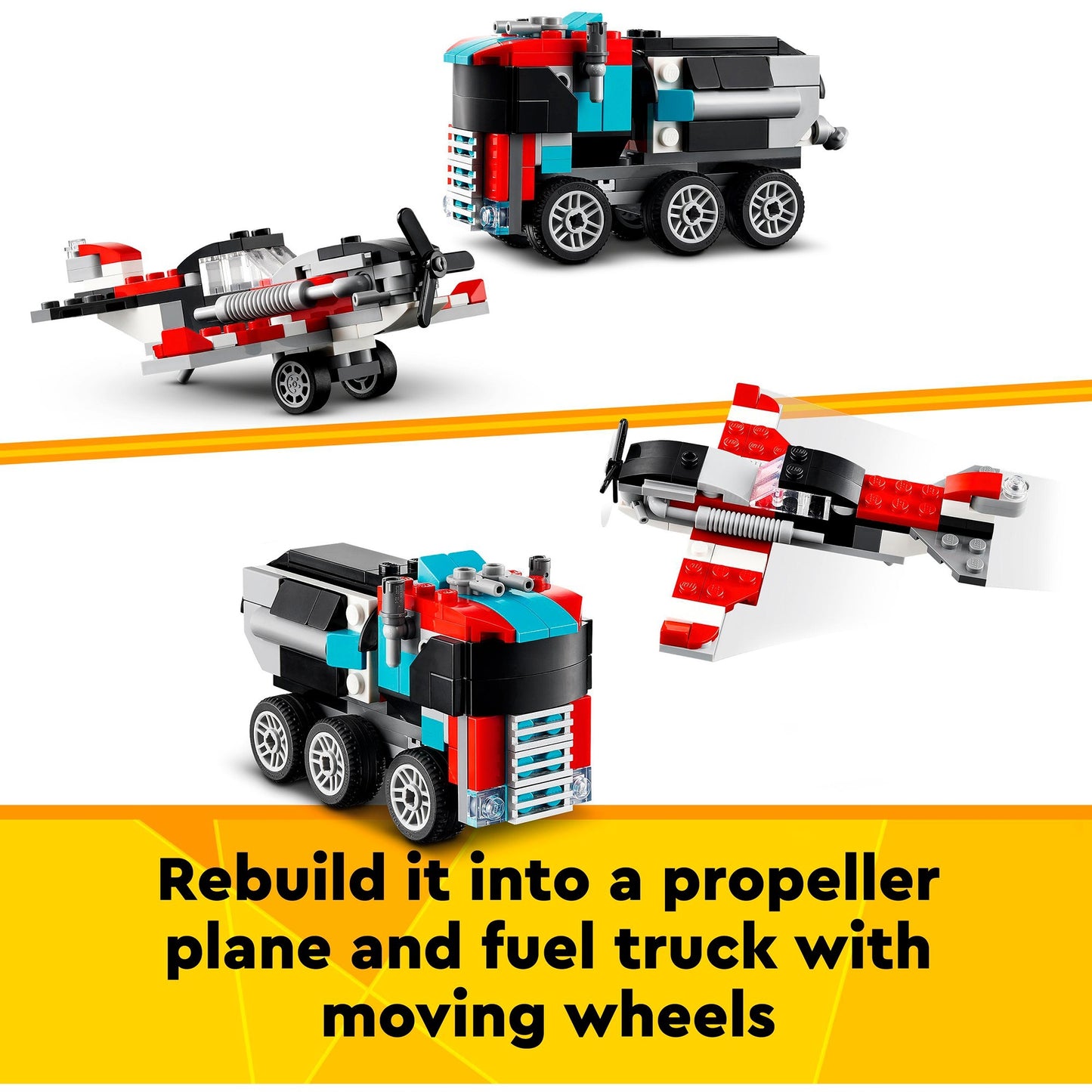 Créateur LEGO LEGO 31146 avec hélicoptère