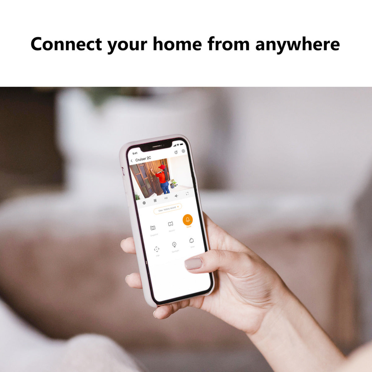 Caméra de sécurité Imou cruiser 2c 2k (blanc, 3mp (2304*1296), wifi 6, lan)